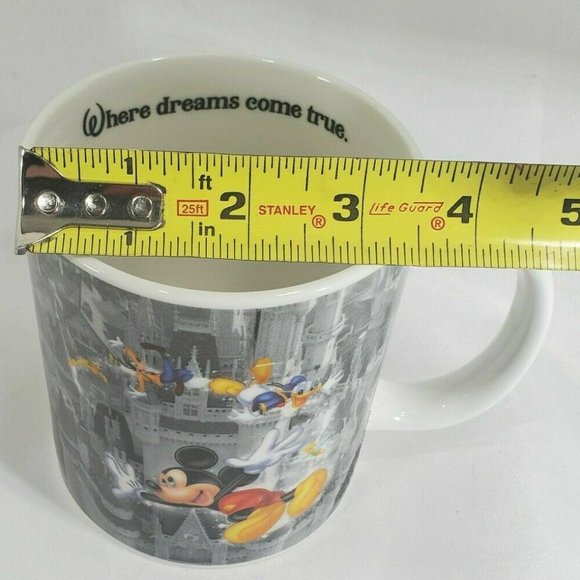 Disney Parks Walt Disney World Mug “Where Dreams Come True” Mickey, castle - Picture 10 of 11